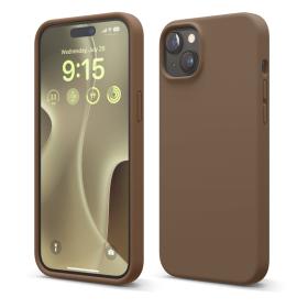 Elago для iPhone 15 Pro Max чехол Soft silicone (Liquid) Black