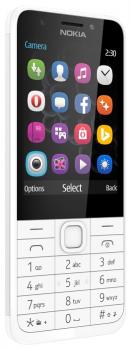 Мобильный телефон Nokia 230 DS White Silver