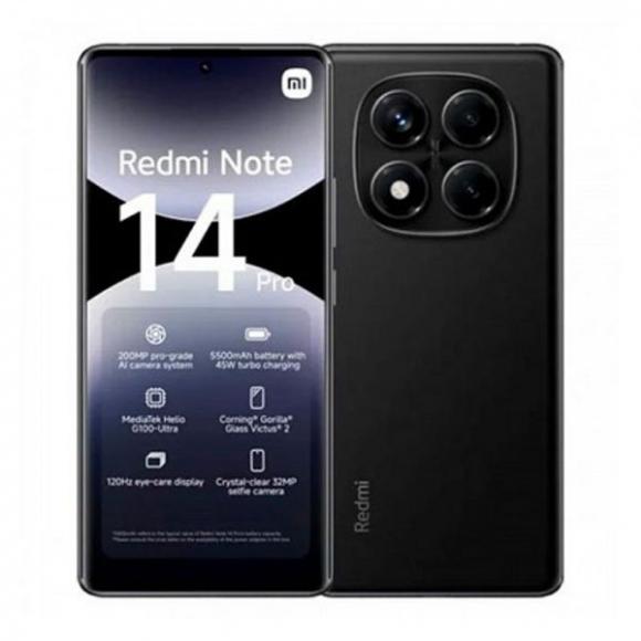 Смартфон Xiaomi Redmi Note 14 Pro 4G 12/512Gb Midnight Black